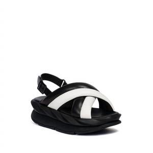 NEW 4CCCCEES women's mellow mela sandals in zebra